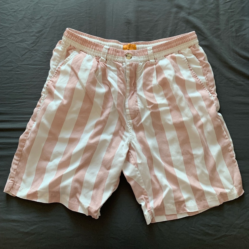 Saturday New York City stripe shorts size L